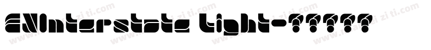 EYInterstate Light字体转换